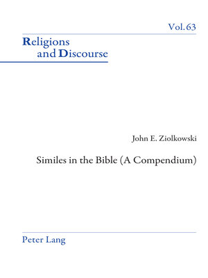 cover image of Similes in the Bible (A Compendium)